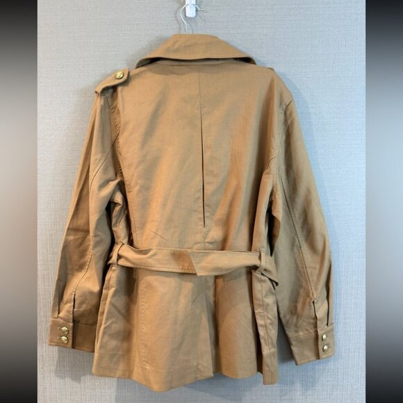 Banana Republic Voyage Belted Trench Jacket Khaki - Picture 4 of 14